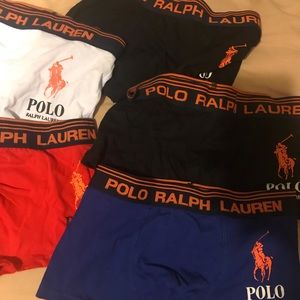 Polo Ralph Lauren boxer briefs (5 pair $25)